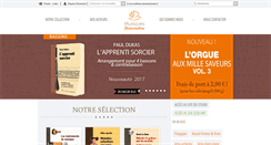 Desktop Screenshot of musiques-buissonnieres.fr